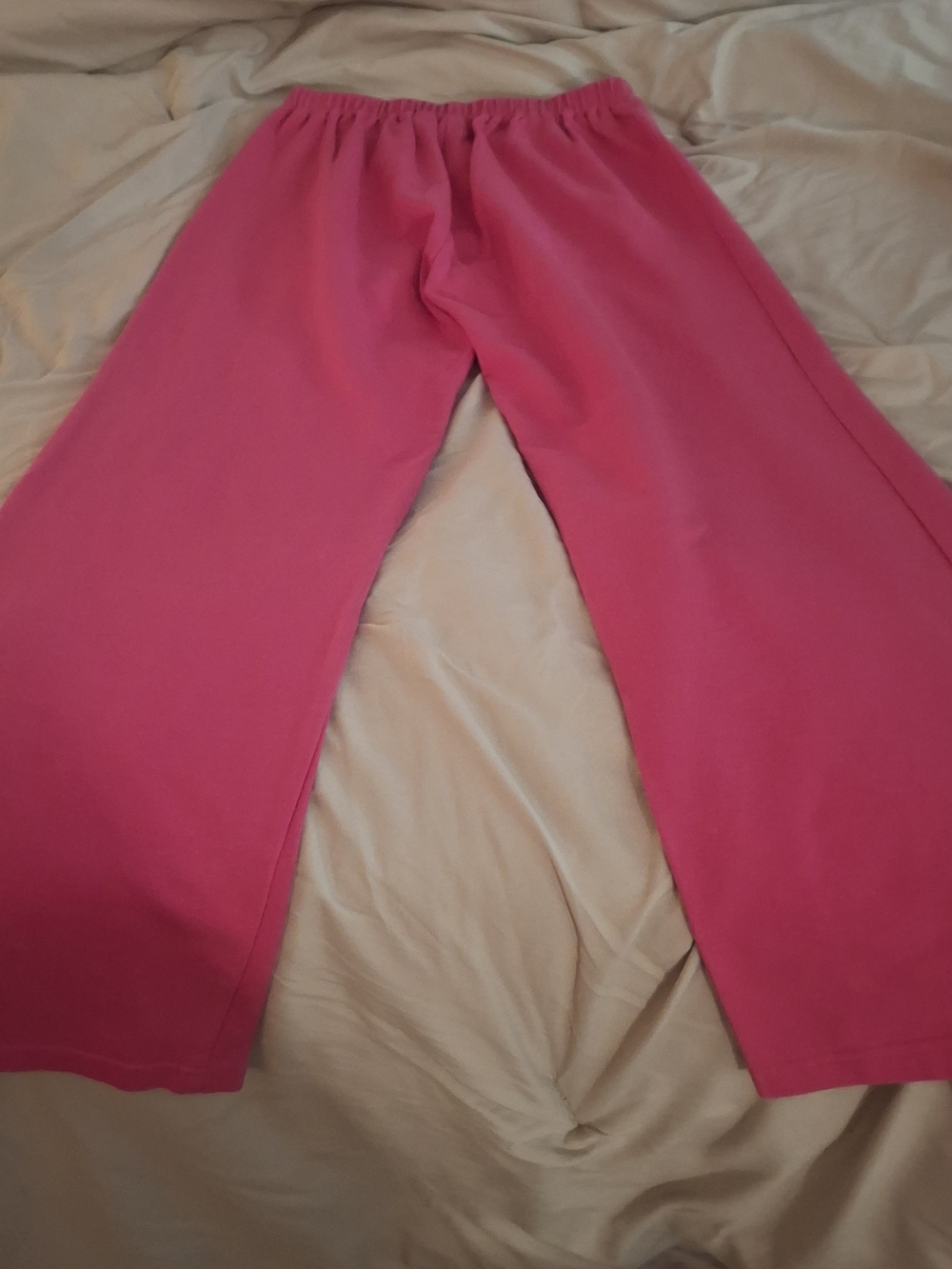 Kim Rogers Women's Hot Pink Elastic Waist Lounge Pants - Picture 7 of 8